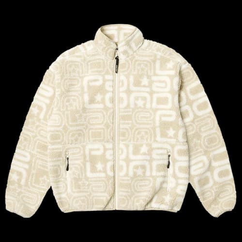 Palace Joyrex Fleece Jacket 'Stone'