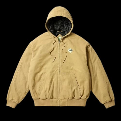 Palace Hardware Hooded Workwear Jacket 'Khaki'
