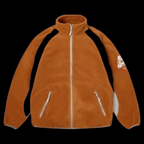 Palace Polartec Duo Fleece Jacket 'Burnt Orange'