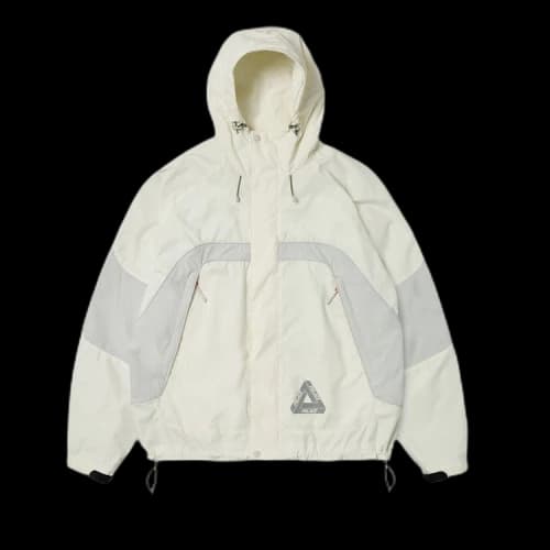 Palace Border Jacket 'Ice/Orange'
