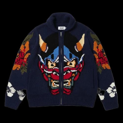 Palace Demon Cowichan Knit 'Blue'