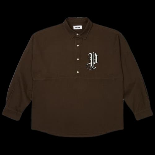 Palace Old English Shirt 'Nice Brown'