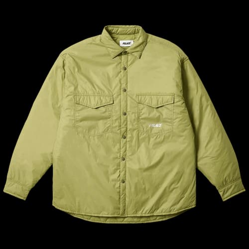 Palace Insulated Pertex Shirt 'Olive'