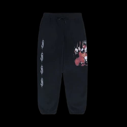 Pleasures x Slipknot Self Titled Sweatpants 'Black'