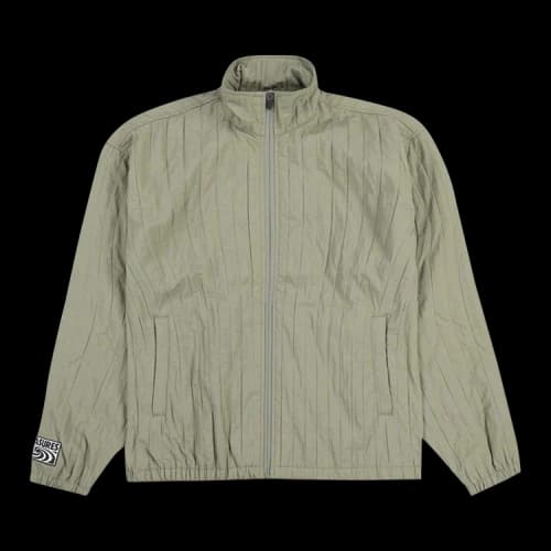 Pleasures Rescue Pleated Track Jacket 'Olive'