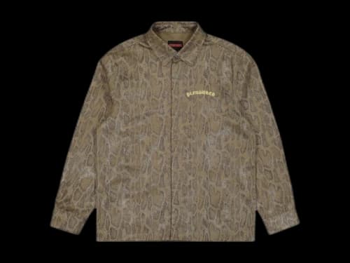 Pleasures Anaconda Overshirt Brown