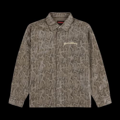 Pleasures Anaconda Overshirt 'Brown'