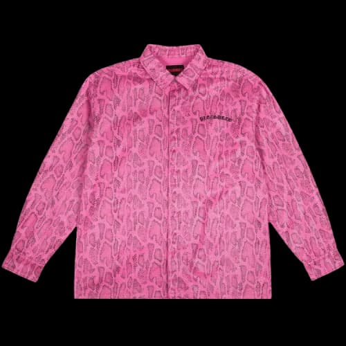 Pleasures Anaconda Overshirt 'Pink'