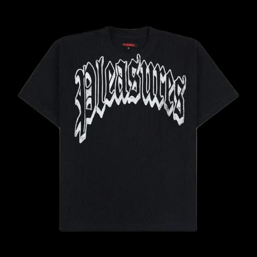 Pleasures Twitch Waffle Tee 'Black'