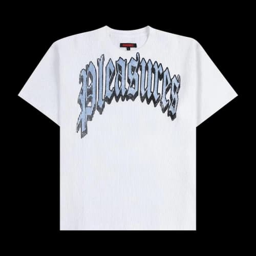 Pleasures Twitch Waffle Tee 'White'
