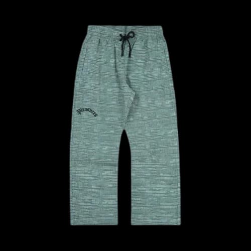 Pleasures Linear Easy Pants 'Green'