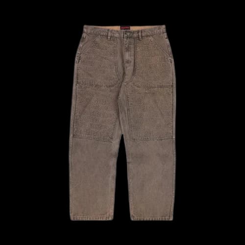 Pleasures Impact Double Knee Pants 'Brown'