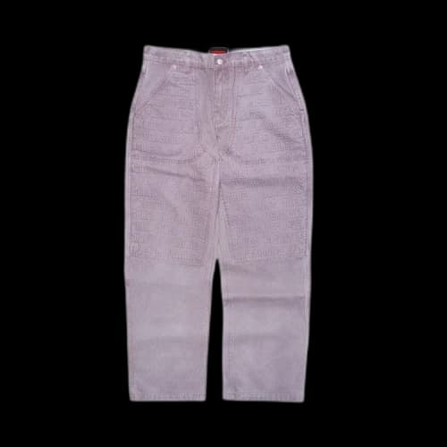 Pleasures Impact Double Knee Pants 'Mauve'