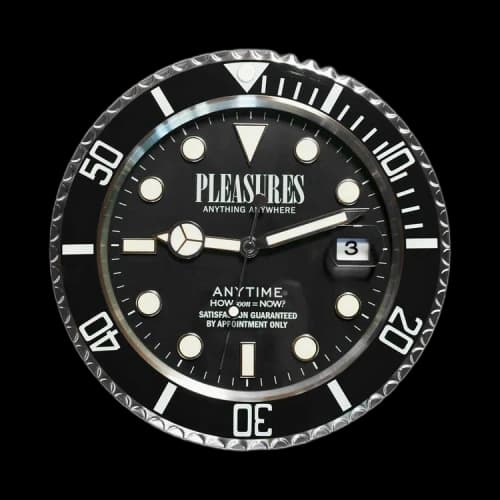 Pleasures Anytime Clock 'Black'
