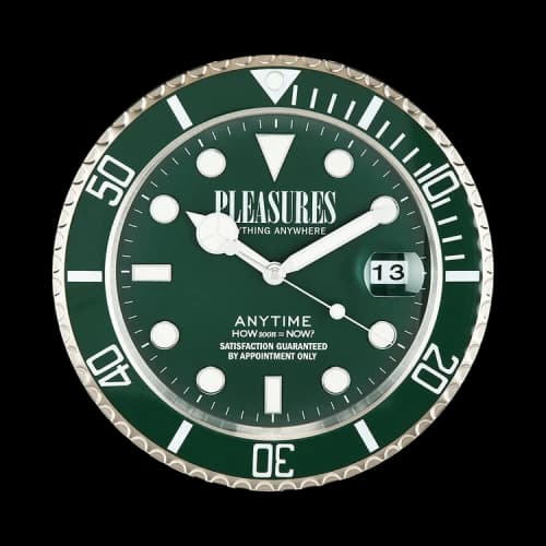 Pleasures Anytime Clock 'Green'