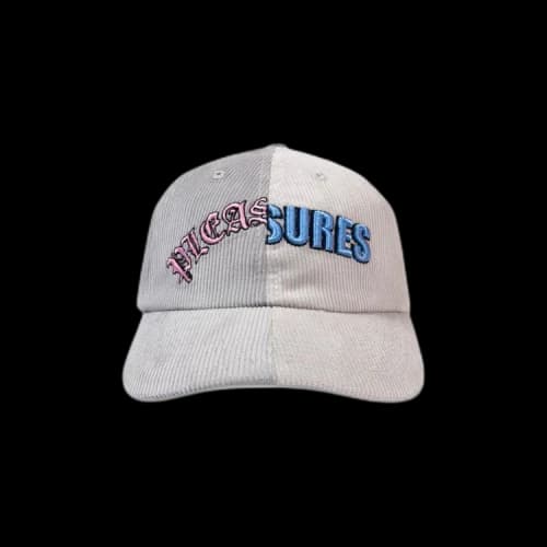 Pleasures Split Corduroy Cap 'Grey'