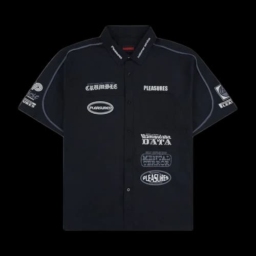 Pleasures Terror Button Up 'Black'