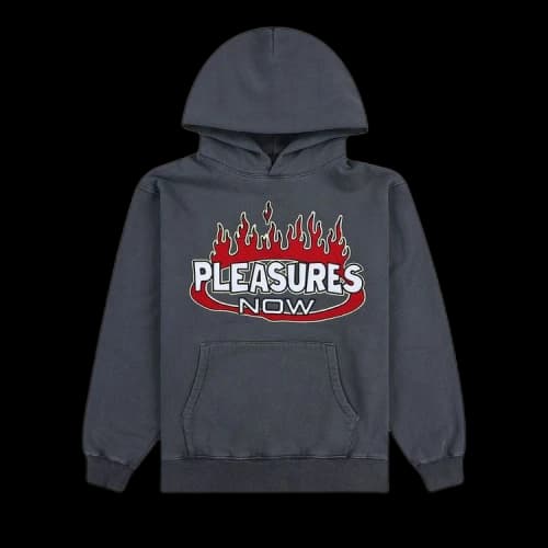 Pleasures Flame Hoodie 'Black'