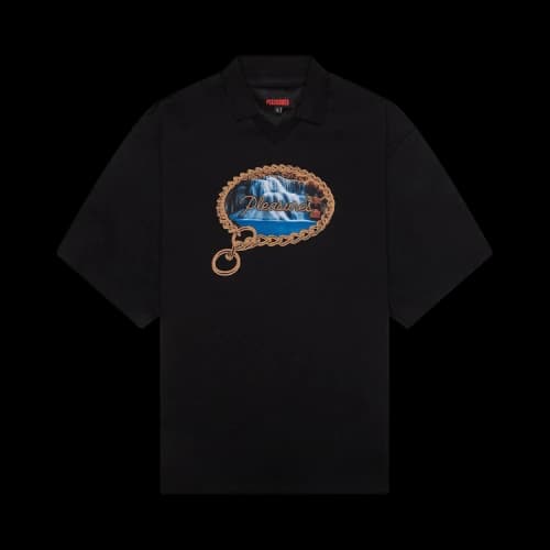 Pleasures Submission Boxy Polo 'Black'