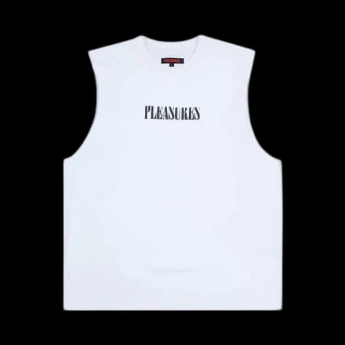 Pleasures Onyx Sleeveless Shirt 'White'