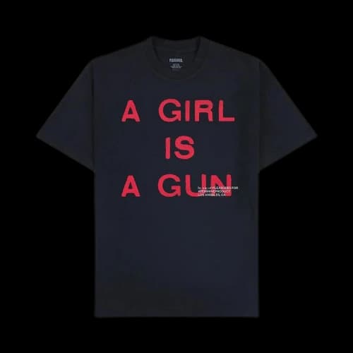 Pleasures Girl Is A Gun T-Shirt 'Black'