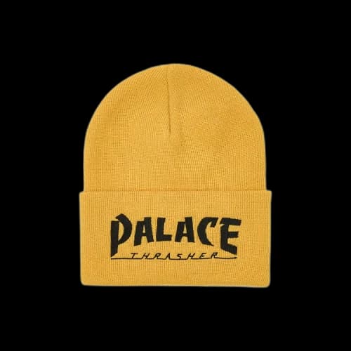 Palace x Thrasher Beanie 'Yellow'