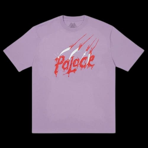 Palace Scratchy T-Shirt 'Light Purple'