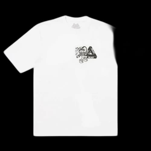 Palace Derek Garage T-Shirt 'White'