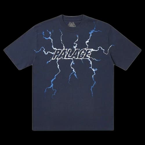 Palace Fully Charged T-Shirt 'Navy'