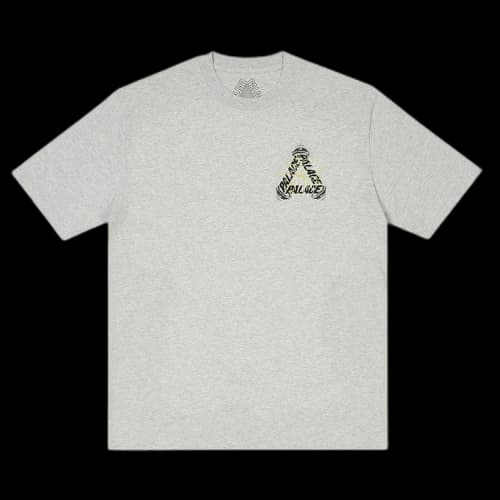 Palace Speaker P-3 T-Shirt 'Grey Marl'