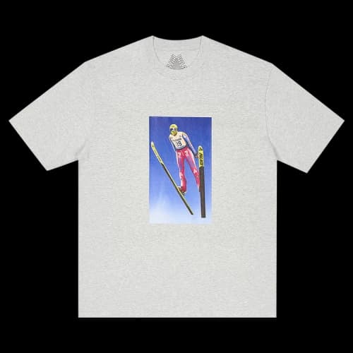 Palace Lift Off T-Shirt 'Grey Marl'