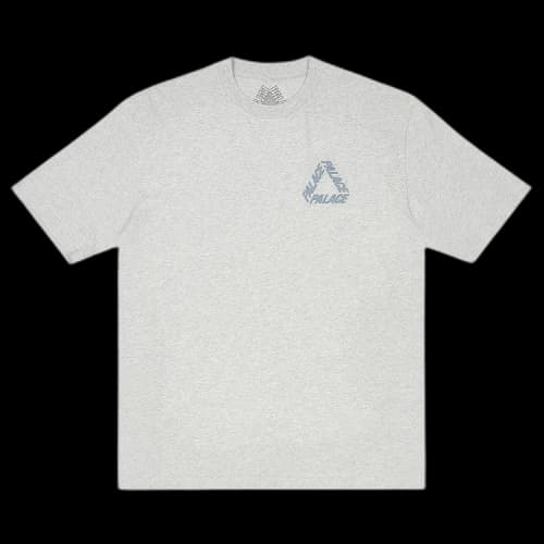 Palace Demon P3 T-Shirt 'Grey Marl'