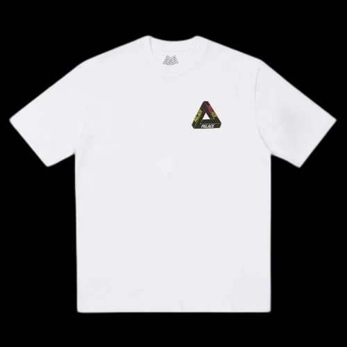 Palace Tri-Lottie T-Shirt 'White'