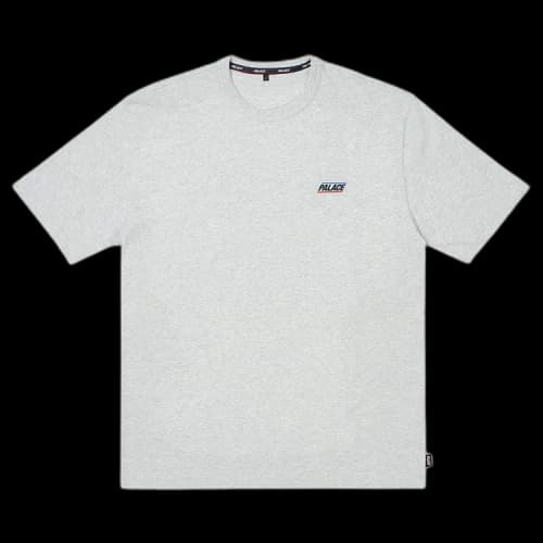 Palace Basically A T-Shirt 'Grey Marl'