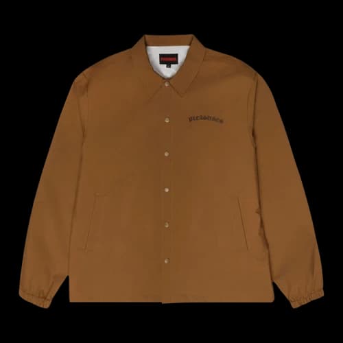 Pleasures Neural Coach Jacket 'Brown'
