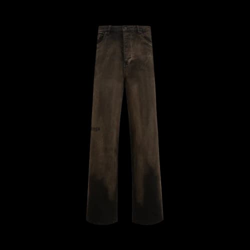 Pleasures Oil Baggy Jeans 'Brown'