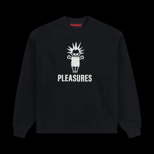 Pleasures Punk Baby Crewneck 'Black'
