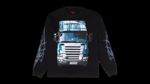 Pleasures Semi Heavyweight Long Sleeve Shirt Black