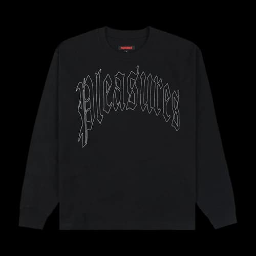 Pleasures Twitch Long-Sleeve Shirt 'Black'
