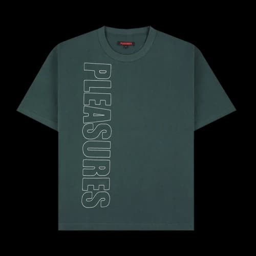 Pleasures Outline Heavyweight Shirt 'Green'