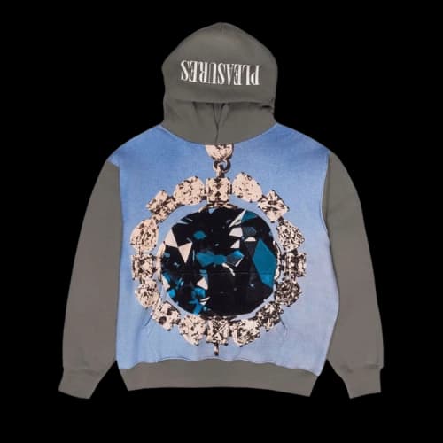 Pleasures Mythic Hope Hoodie 'Grey'