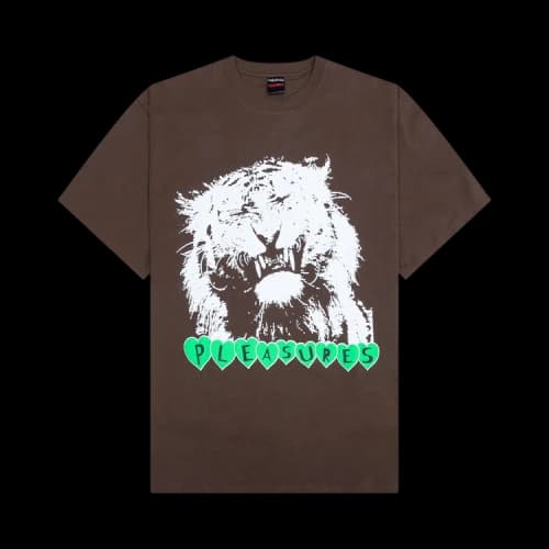 Pleasures Grin T-Shirt 'Brown'