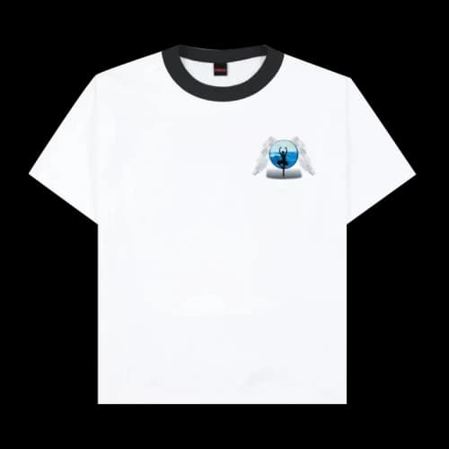 Pleasures Angel Place Ringer T-Shirt 'White'