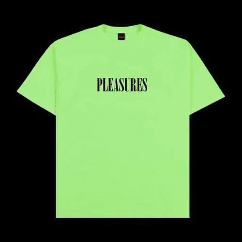 Pleasures Exhibition T-Shirt 'Lime'