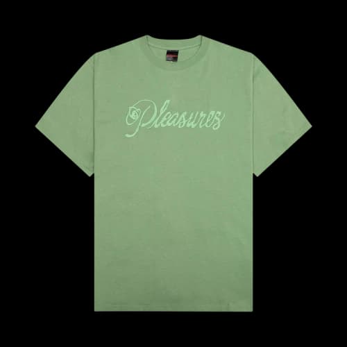 Pleasures Scrawl T-Shirt 'Matcha'