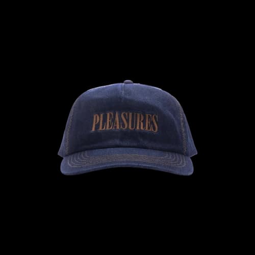 Pleasures Zig Zag Denim Cap 'Indigo'