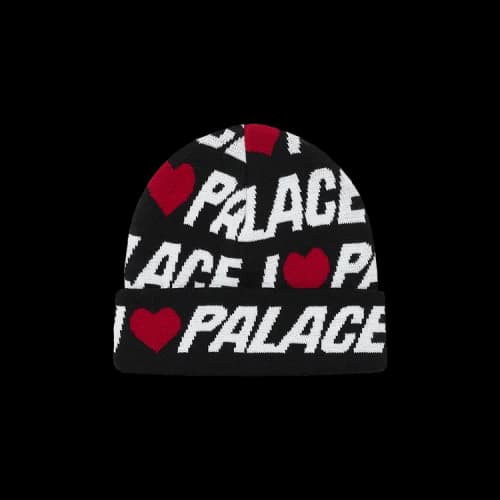 Palace I Love Palace Beanie 'Black'