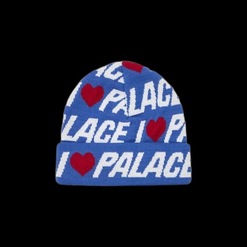 Palace I Love Palace Beanie 'Blue'