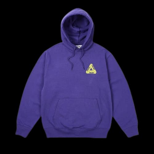 Palace Bit Grippy Tri-Ferg Hood 'Deeper Blue'