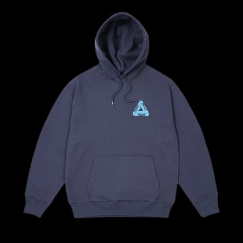 Palace Bit Grippy Tri-Ferg Hood 'Navy'